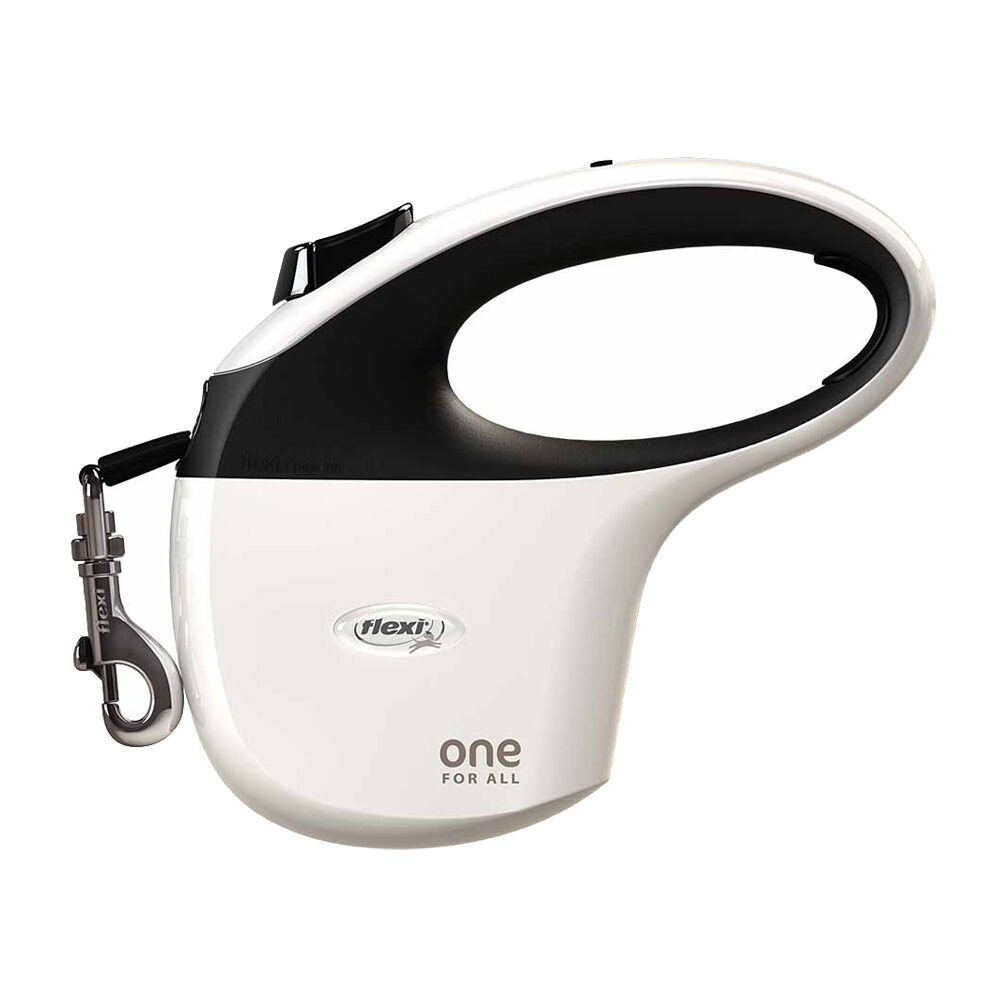 Flexi One Rulleline Tape - hvid/sort