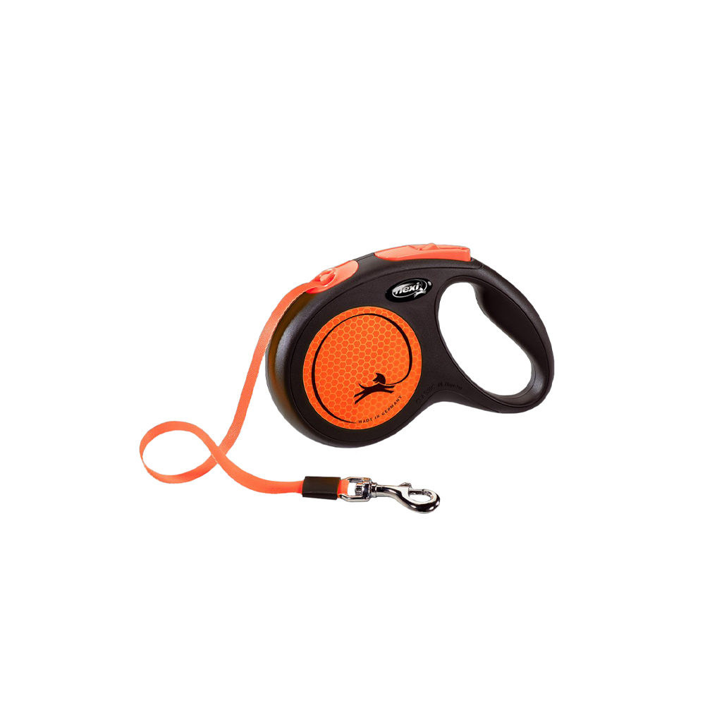 Flexi Dog Lead New Neon Pink