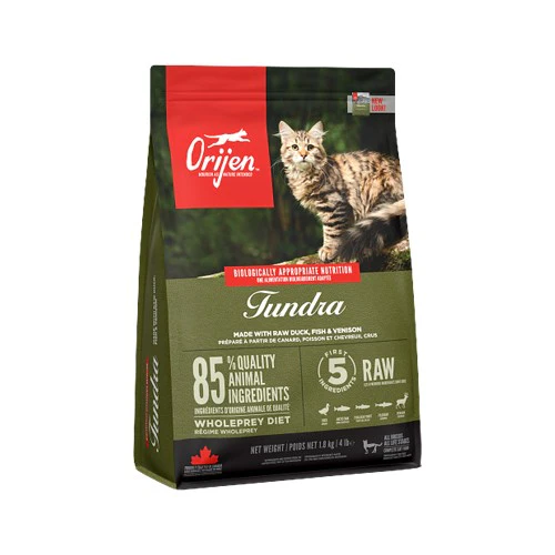 Orijen Tundra Cat Whole Prey - 2 x 1,8 kg