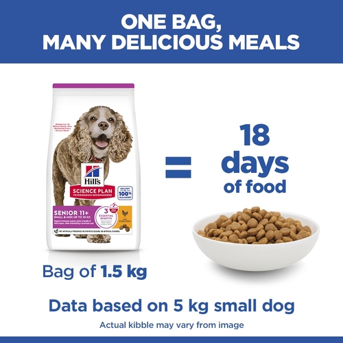 Hill's Science Plan Small & Mini - Senior 11+ - Chicken