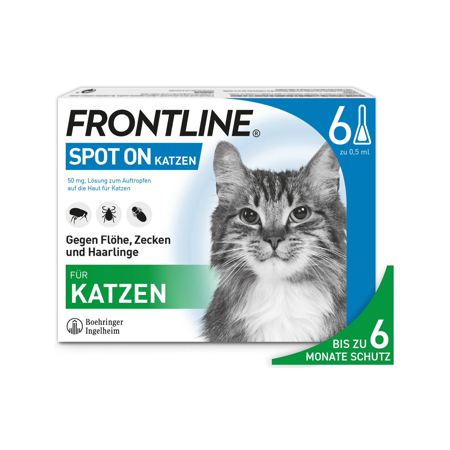 Frontline Spot On Kat - 2 x 6 pipetten