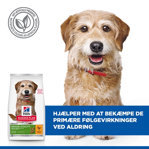 Hills Science Plan Senior Vitality Hundefoder