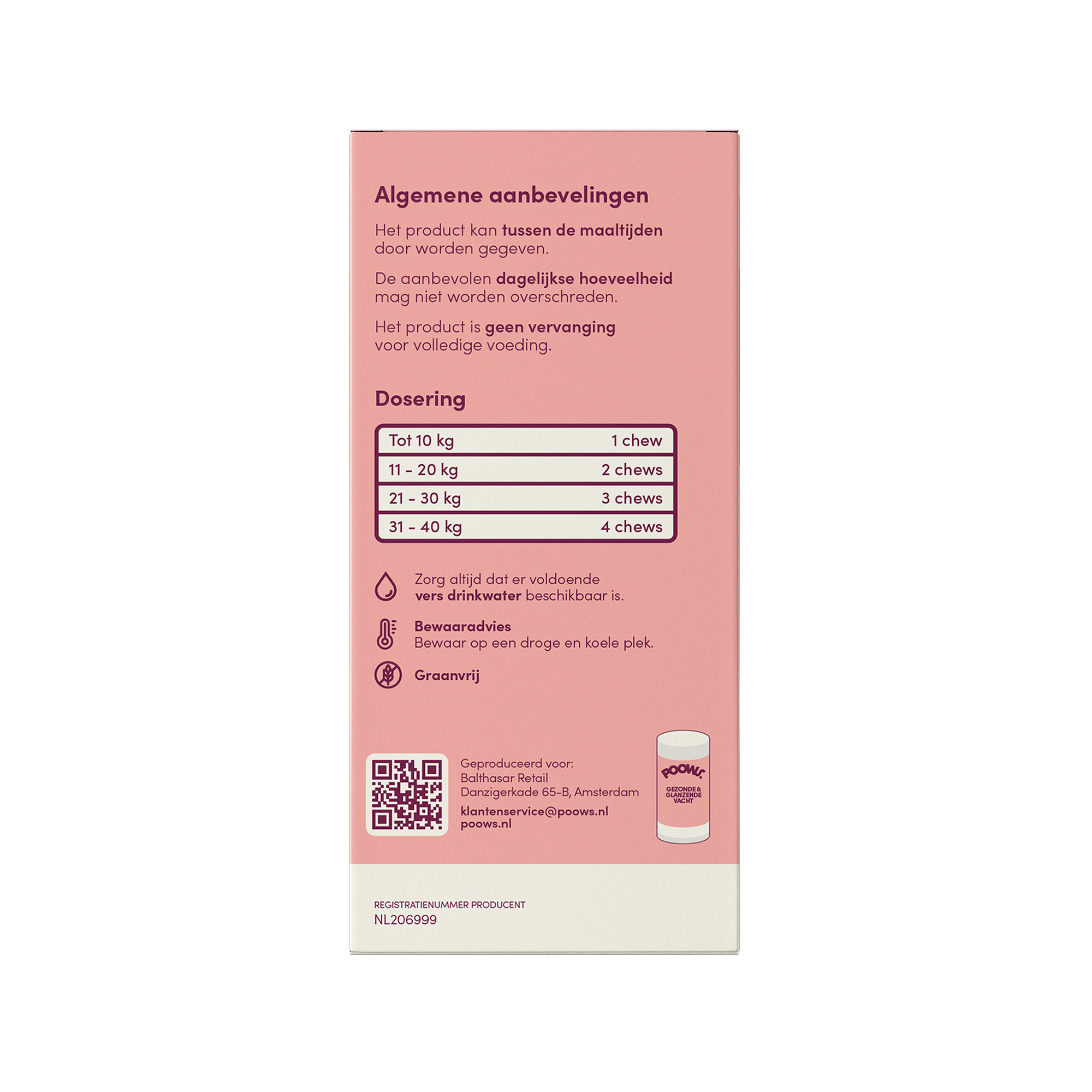 Poows Gezonde & Glanzende Vacht