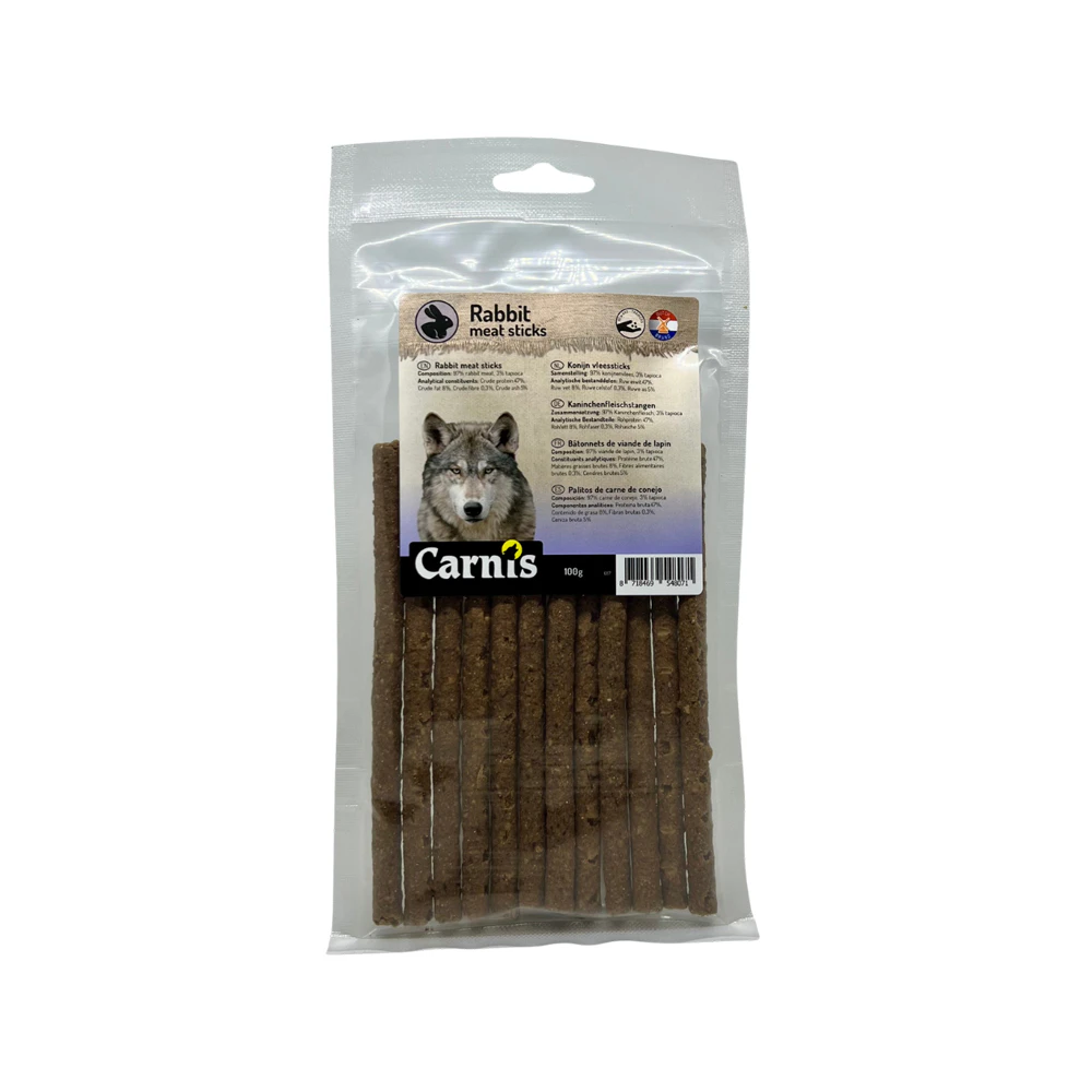 Carnis Vleessticks - Konijn - 100 g
