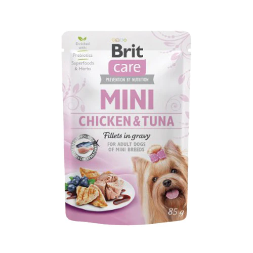 Brit Care Adult Mini Dog - Fillets in Gravy