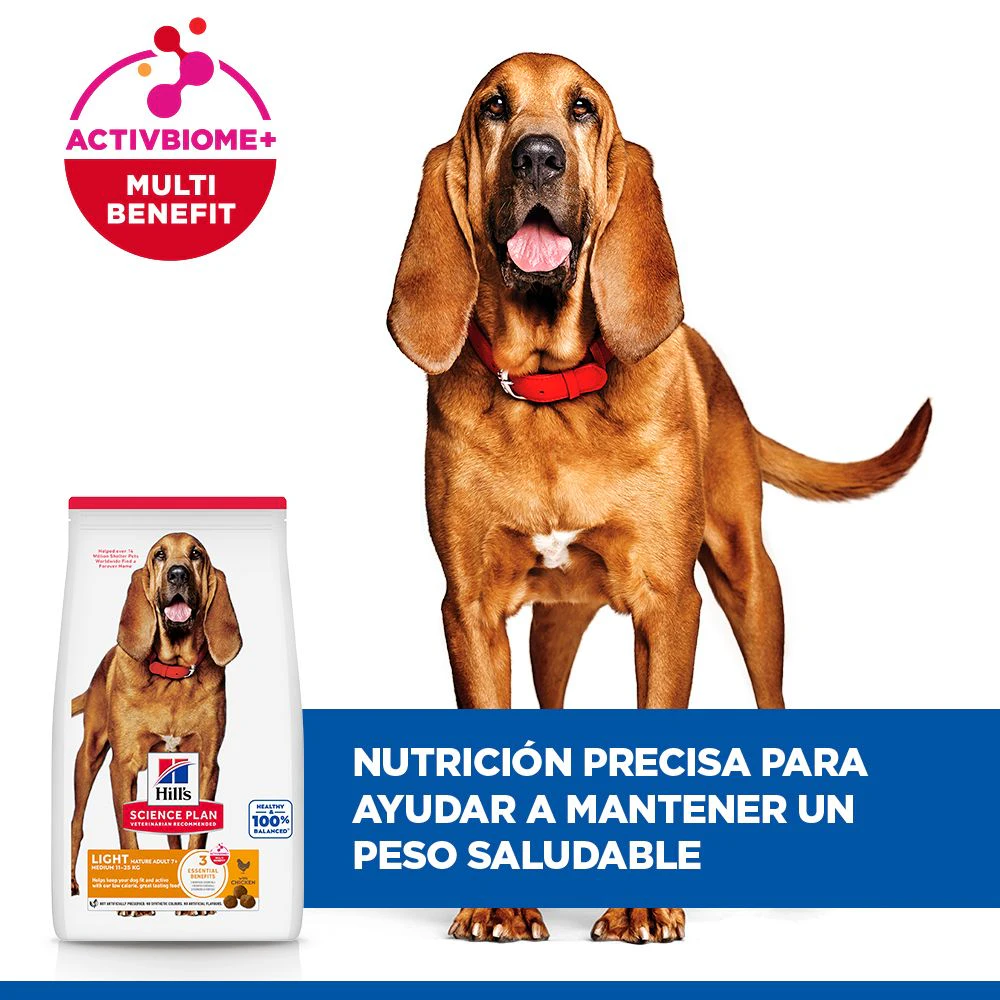 Hill's Science Plan Medium - Mature Adult 7+ - Light - Pollo