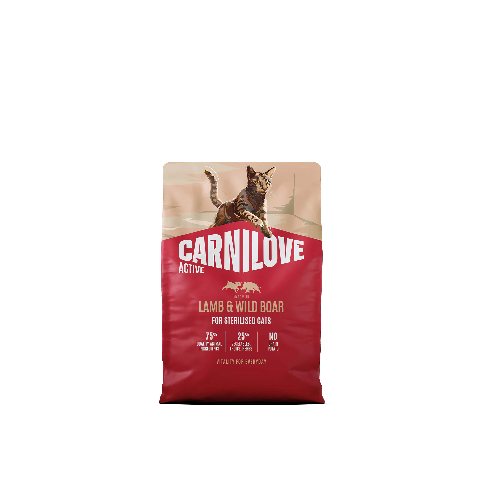 Carnilove Active Sterilised - Lamm & Wildschwein - 2 kg