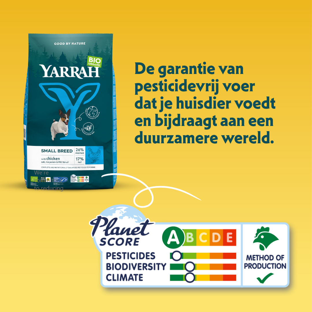 Yarrah - Droogvoer Hond voor kleine rassen Bio