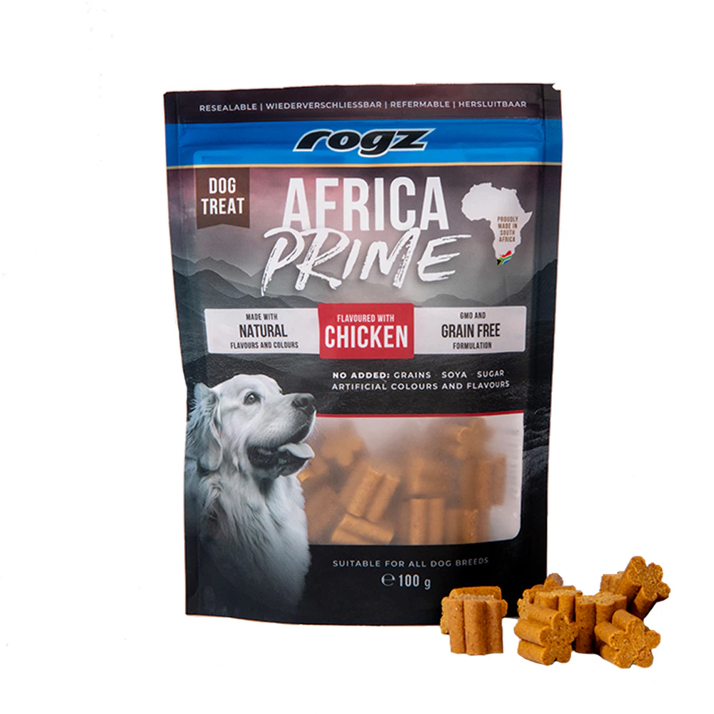Rogz Africa Prime Snack - Huhn - 100 g