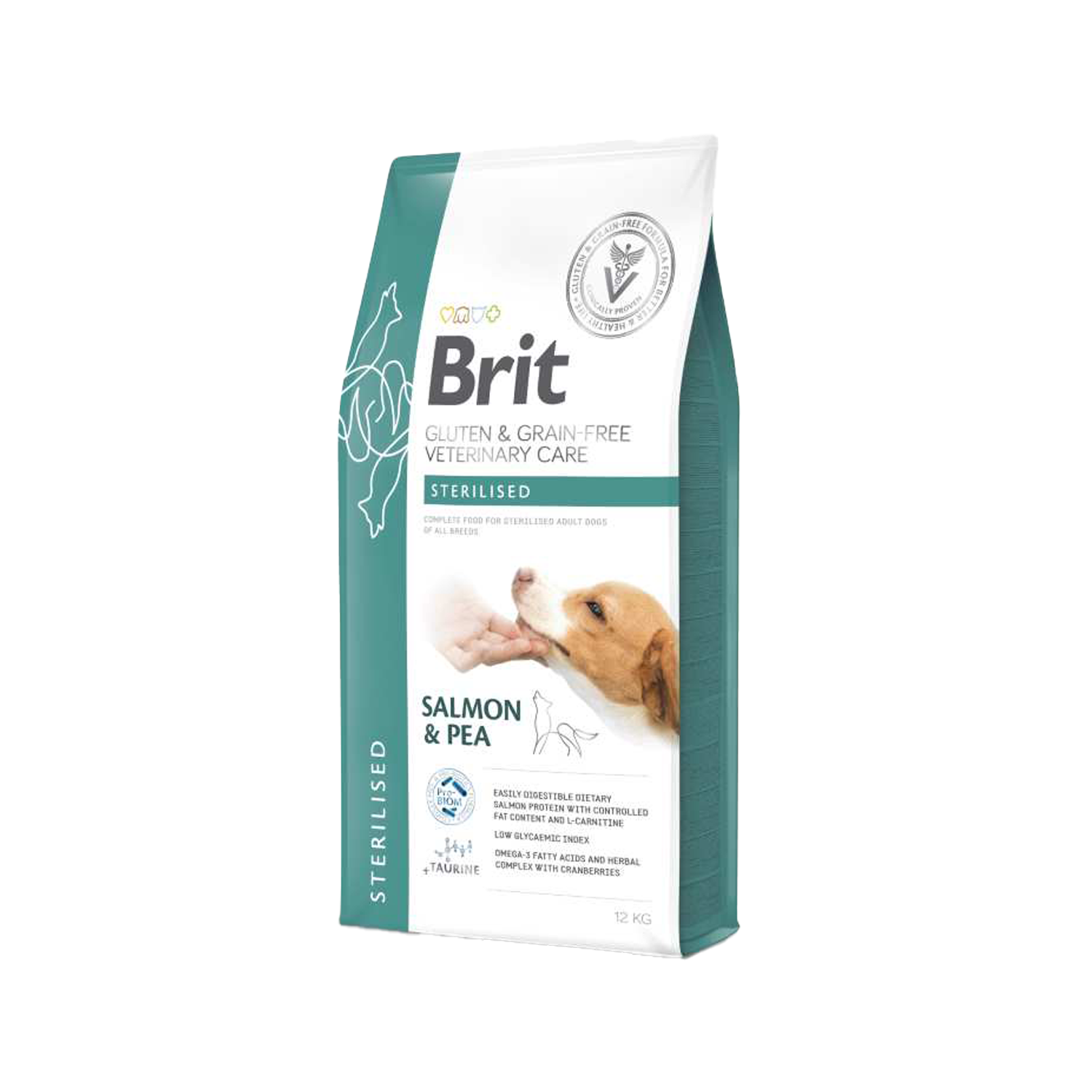 Brit Veterinary Diet Dog - Gluten & Grain free - Sterilised - 12 kg
