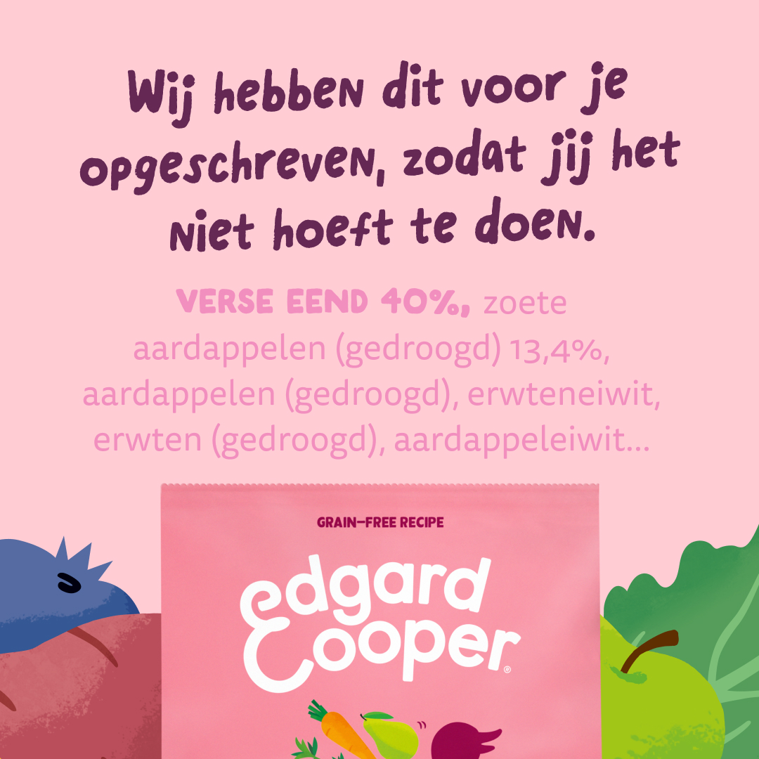 Edgard & Cooper Puppy - Eend & Kip