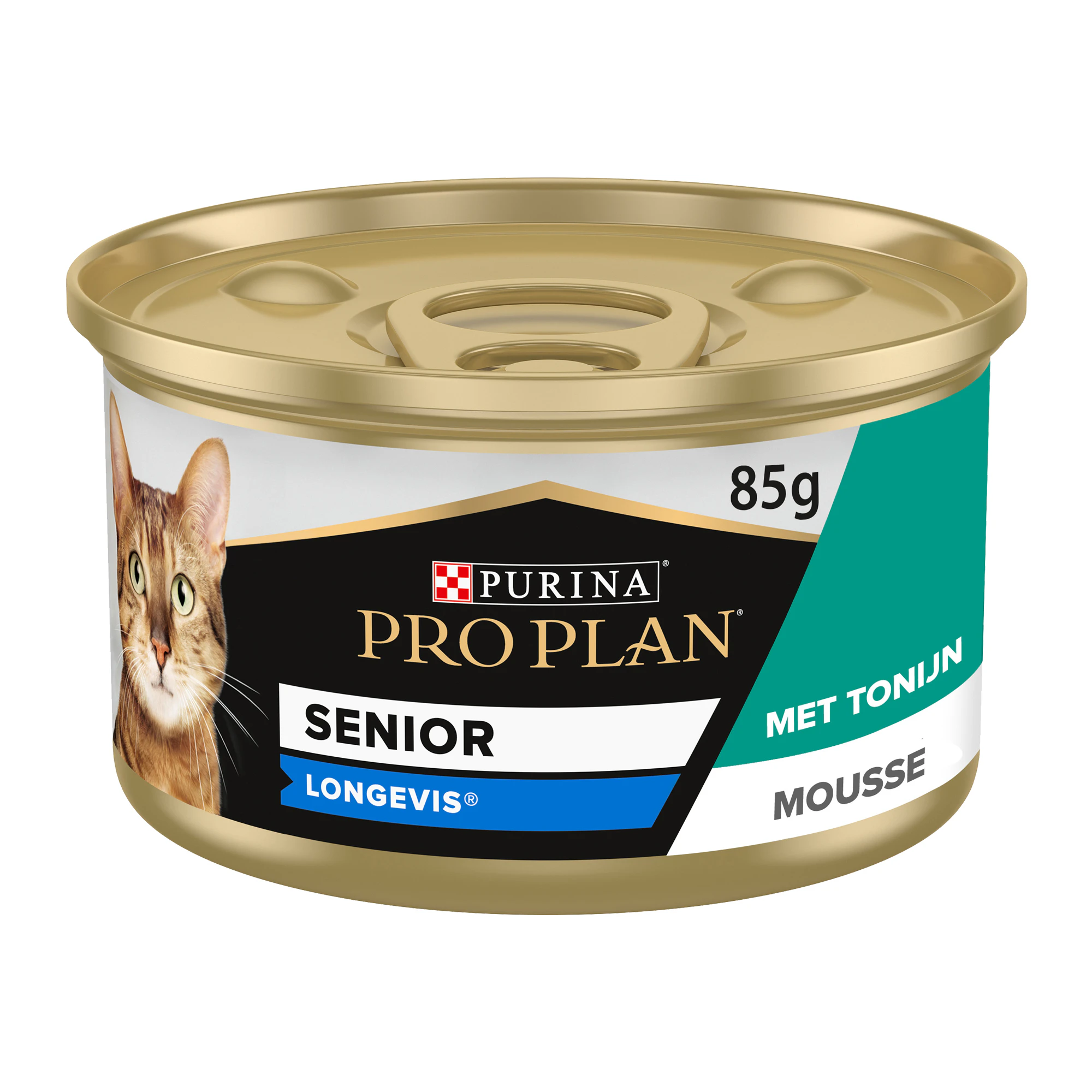 Purina Pro Plan Senior Kat 7+ Mousse Tonijn