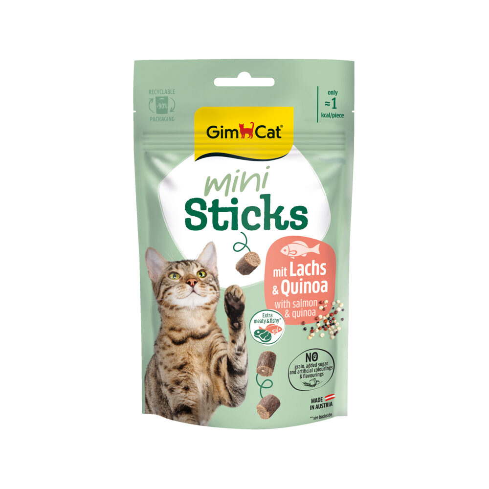 GimCat Mini Sticks - Zalm & Quinoa - 50 gram
