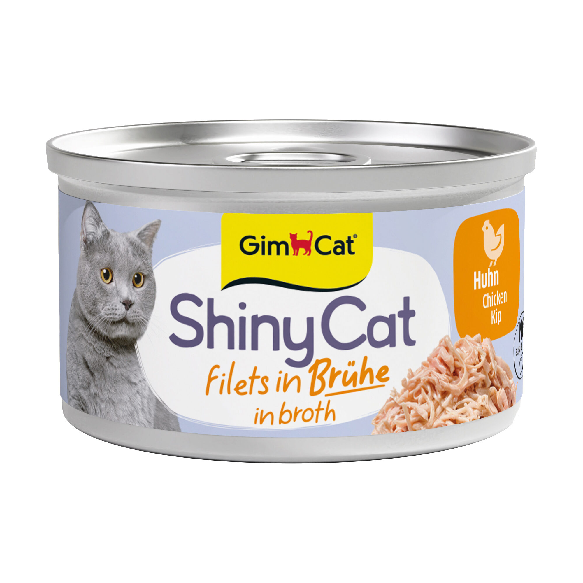 GimCat ShinyCat Filets in Broth - Chicken