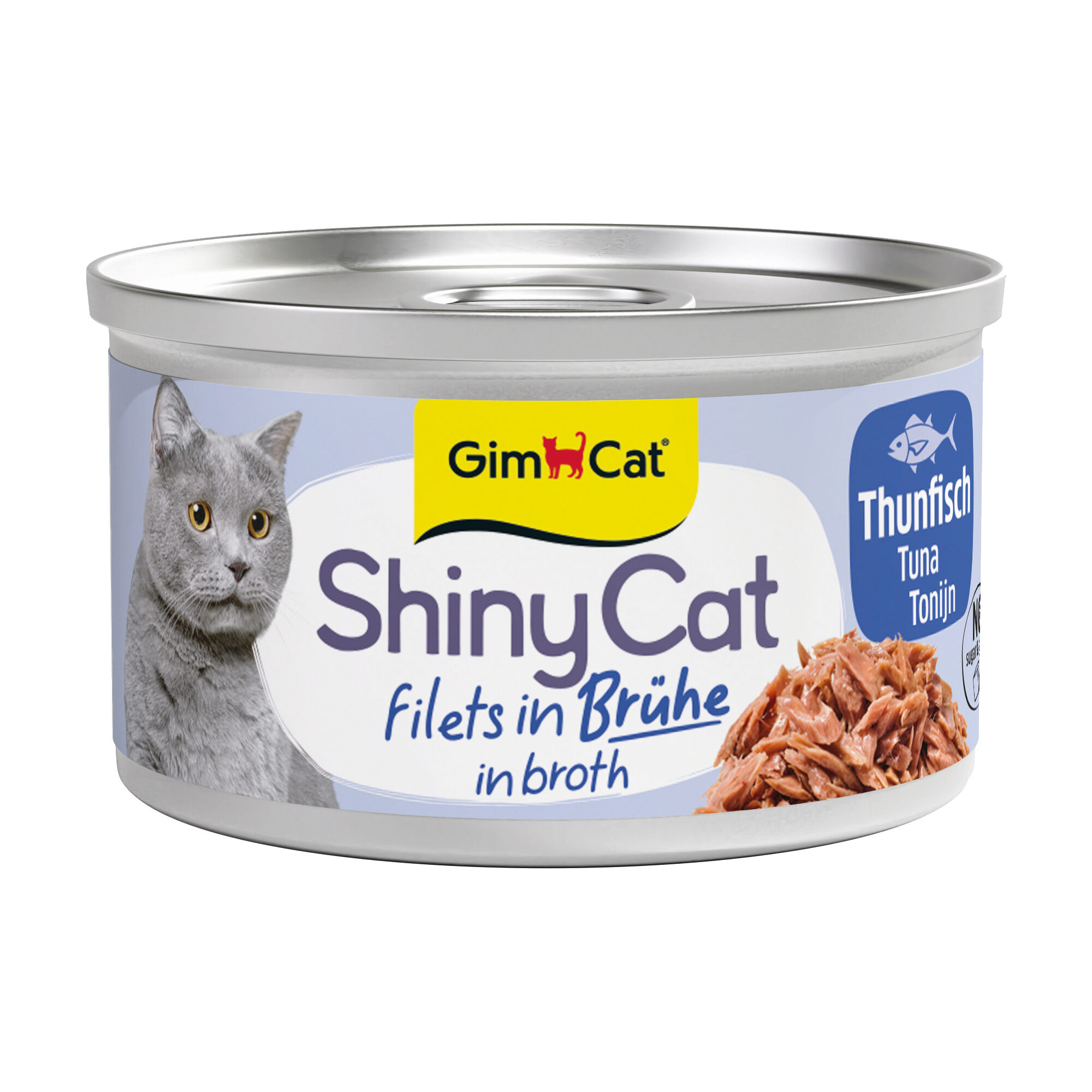 GimCat ShinyCat Filets in Broth - Tuna