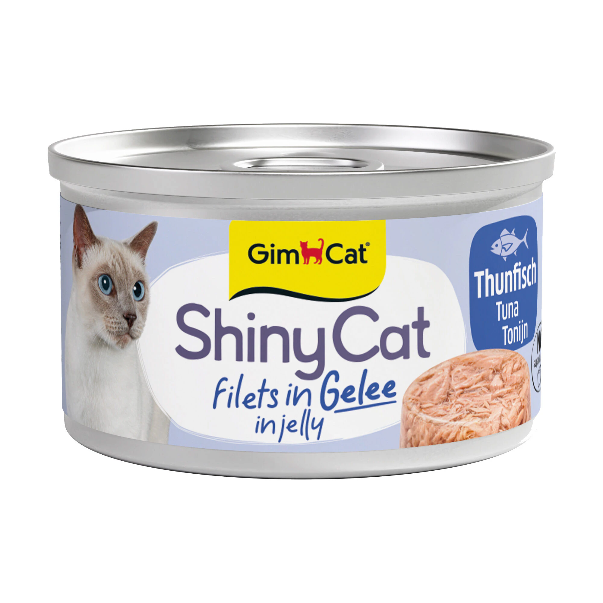 GimCat ShinyCat Filets in Jelly - Tonijn
