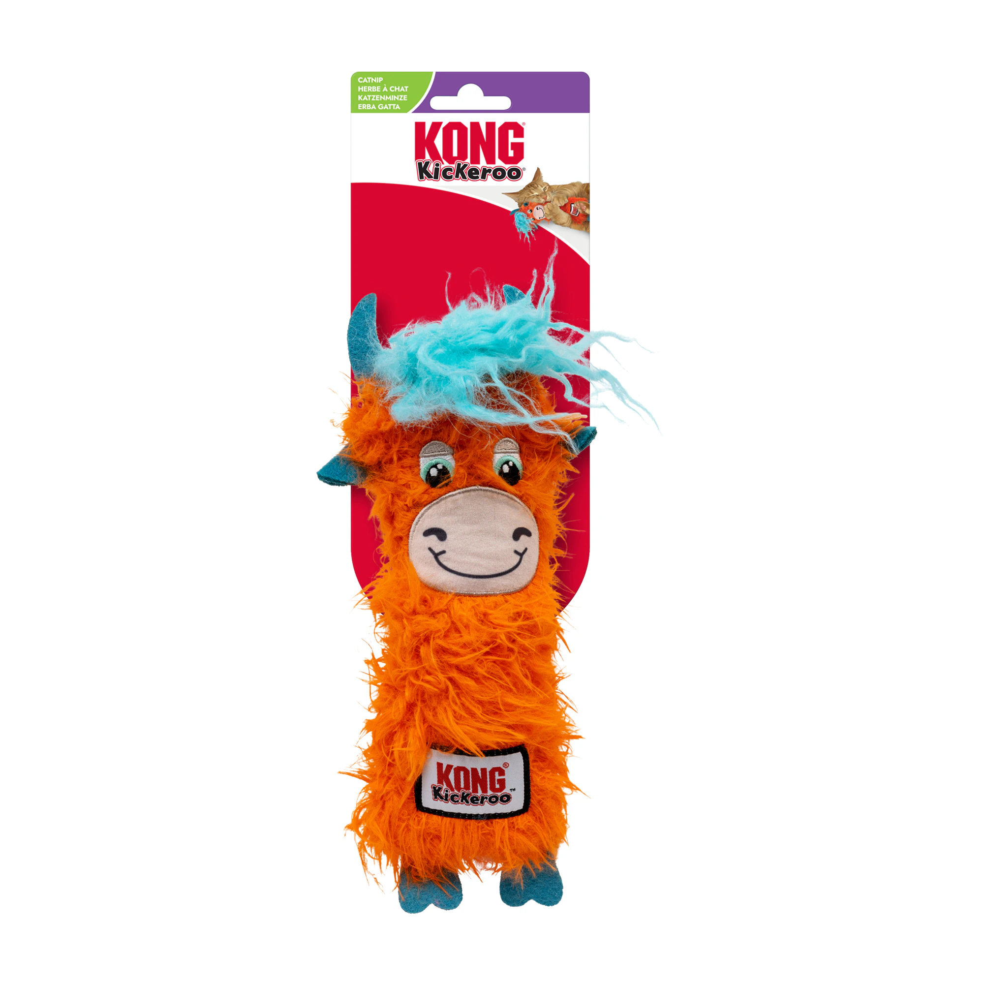 KONG Kickeroo Highland Cow