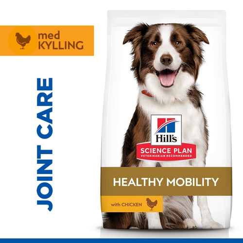 Hill's Science Plan Adult Healthy Mobility Medium Hundefoder - Kylling