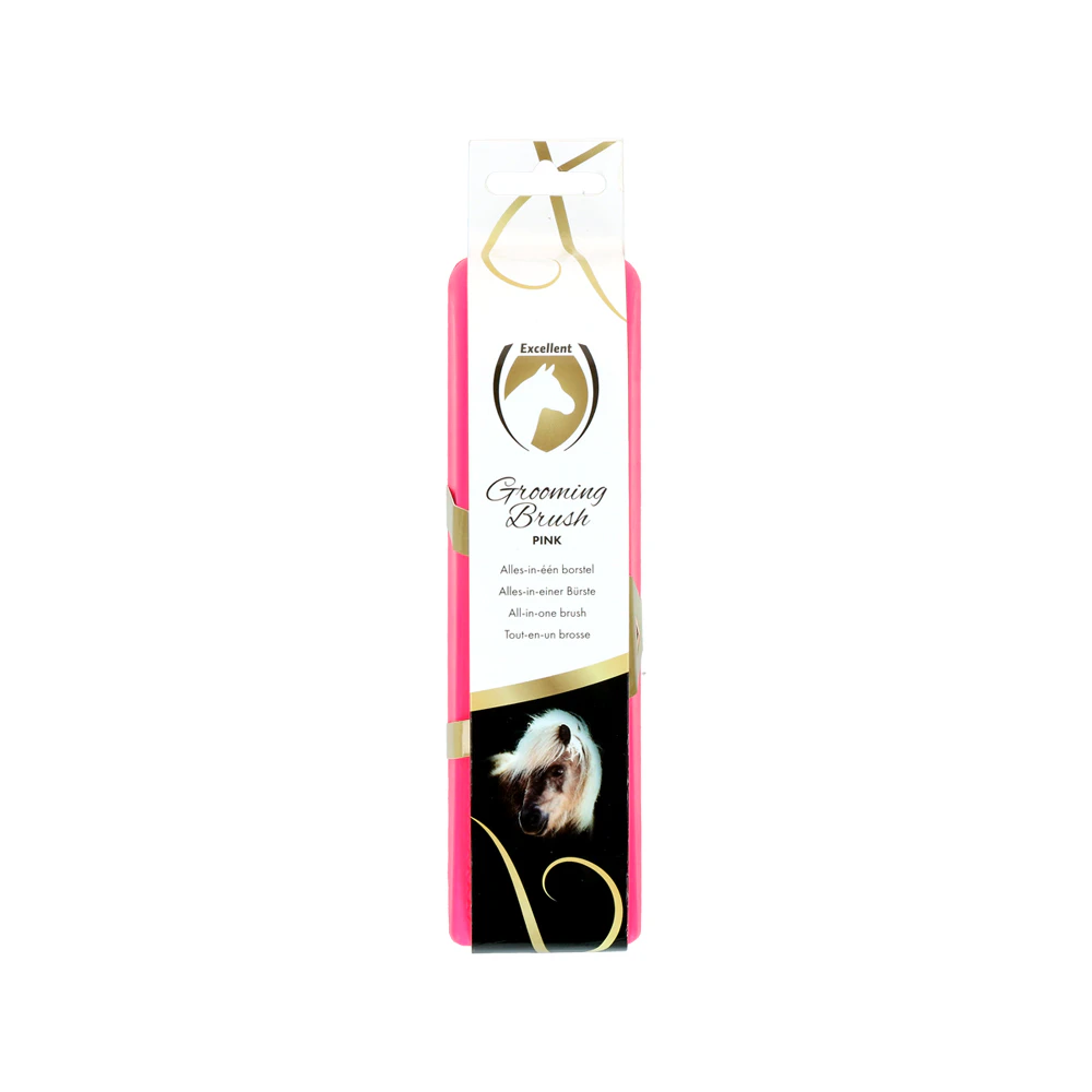 Excellent Grooming Brush - Pink - M