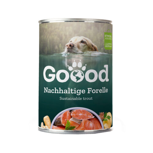 Goood Adult Dog Food - Tin - Sustainable Trout - 12 x 400g