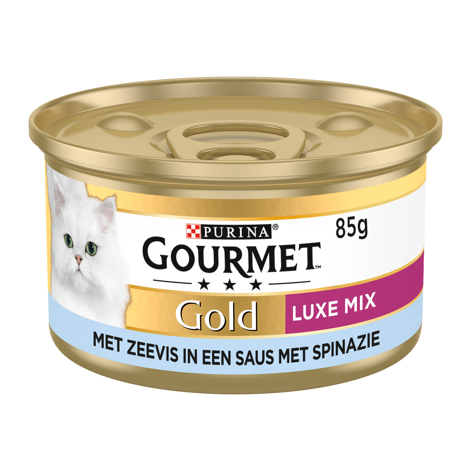 Gourmet Gold Luxe Mix - Poisson de Mer & Épinards – 24 x 85 g