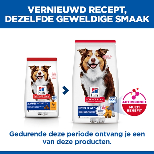 Hill's Science Plan Medium Mature Adult 7+ Kip