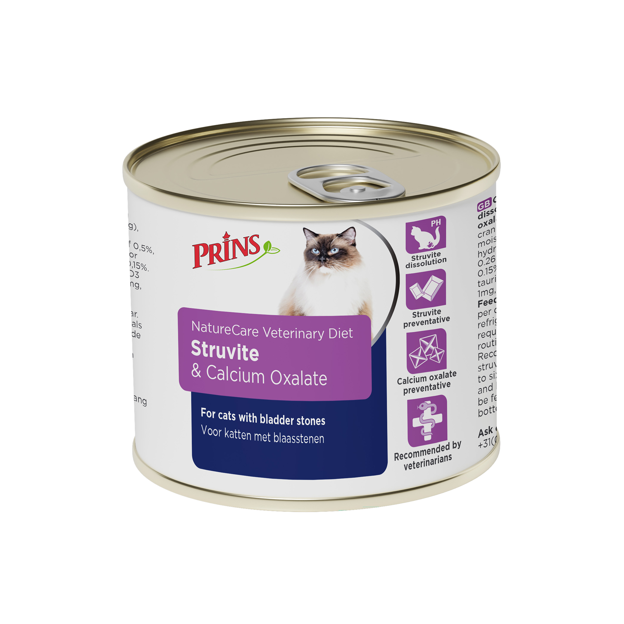 Prins NatureCare Diet Cat Struvite & Calciumoxalate