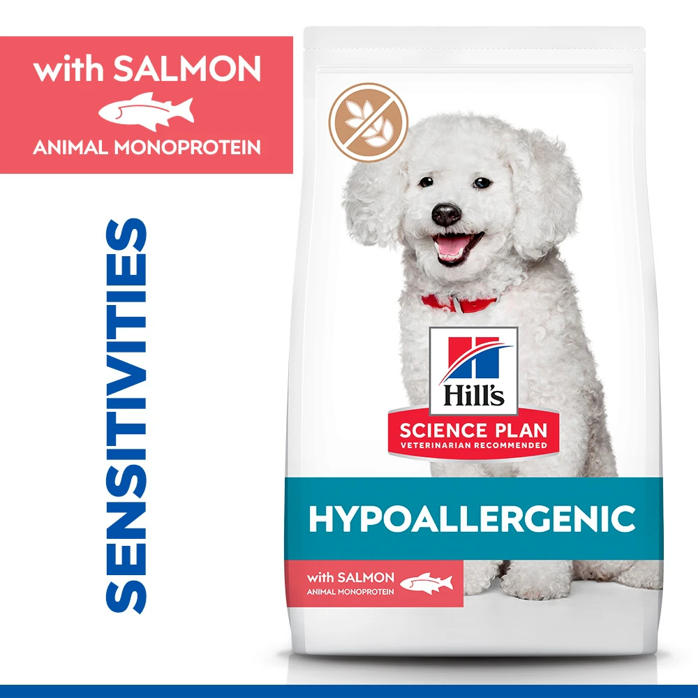 Hill's Science Plan Hypoallergenic Adult Small & Mini Dog Food - Salmon