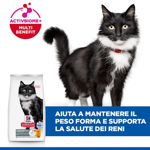 Hill's Science Plan Sterilised Cat - Mature Adult 7+ - Pollo