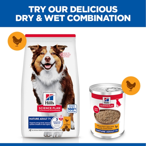 Hill's Science Plan - Medium - Mature/Adult 7+ - Chicken - Tin