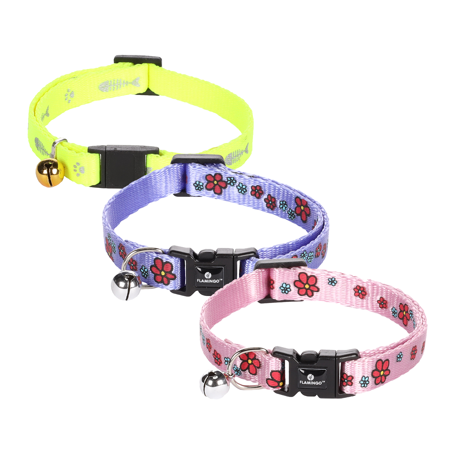 Flamingo Kattenhalsband Ziggi