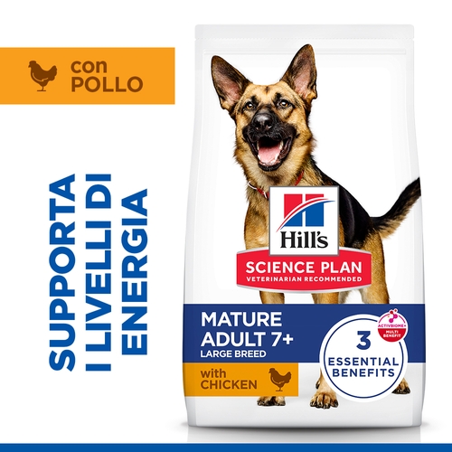 Hill's Science Plan - Large Breed - Mature Adult 6+ - Pollo