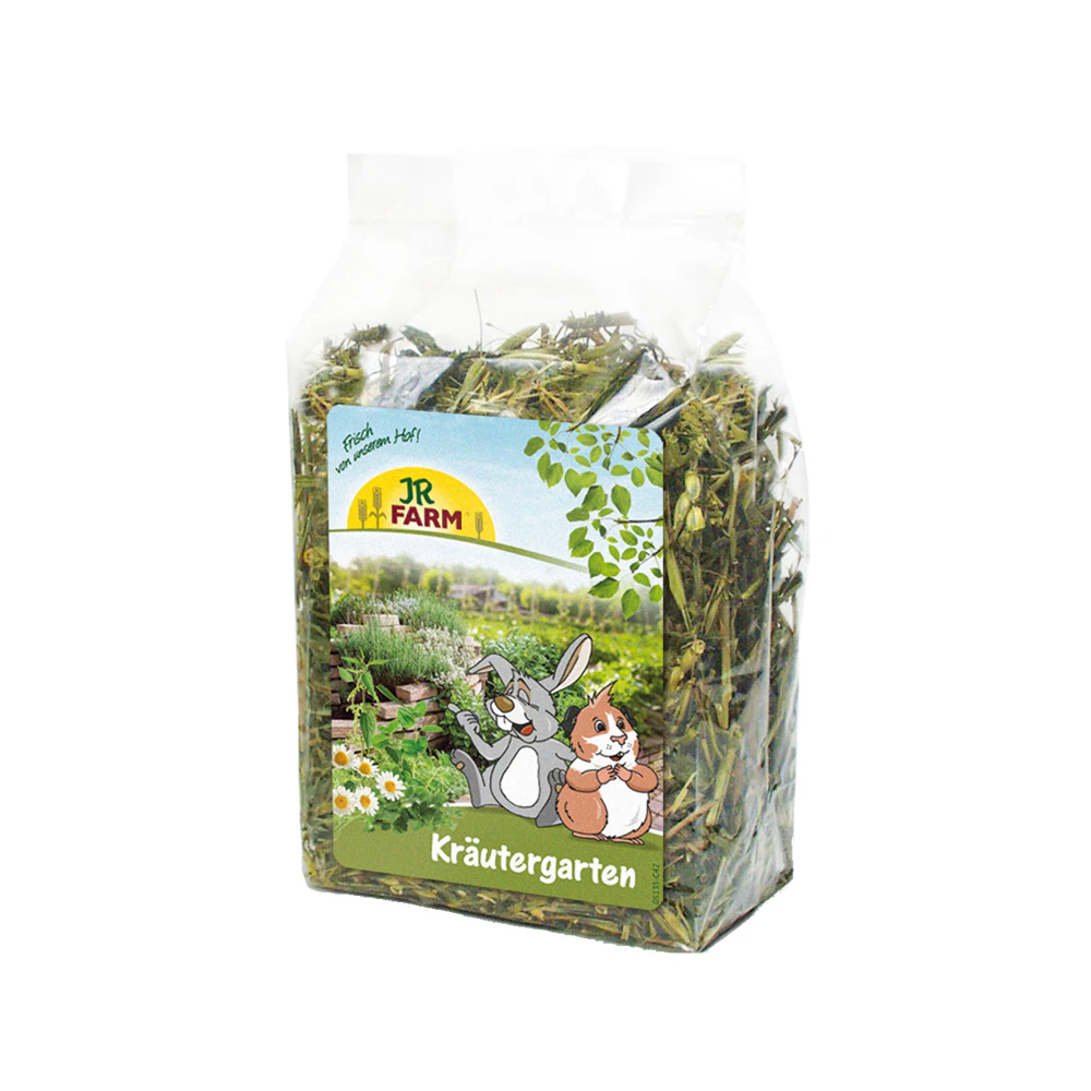 JR Farm Ruwe Knaagdiersnack - Kruidentuin - 100 g