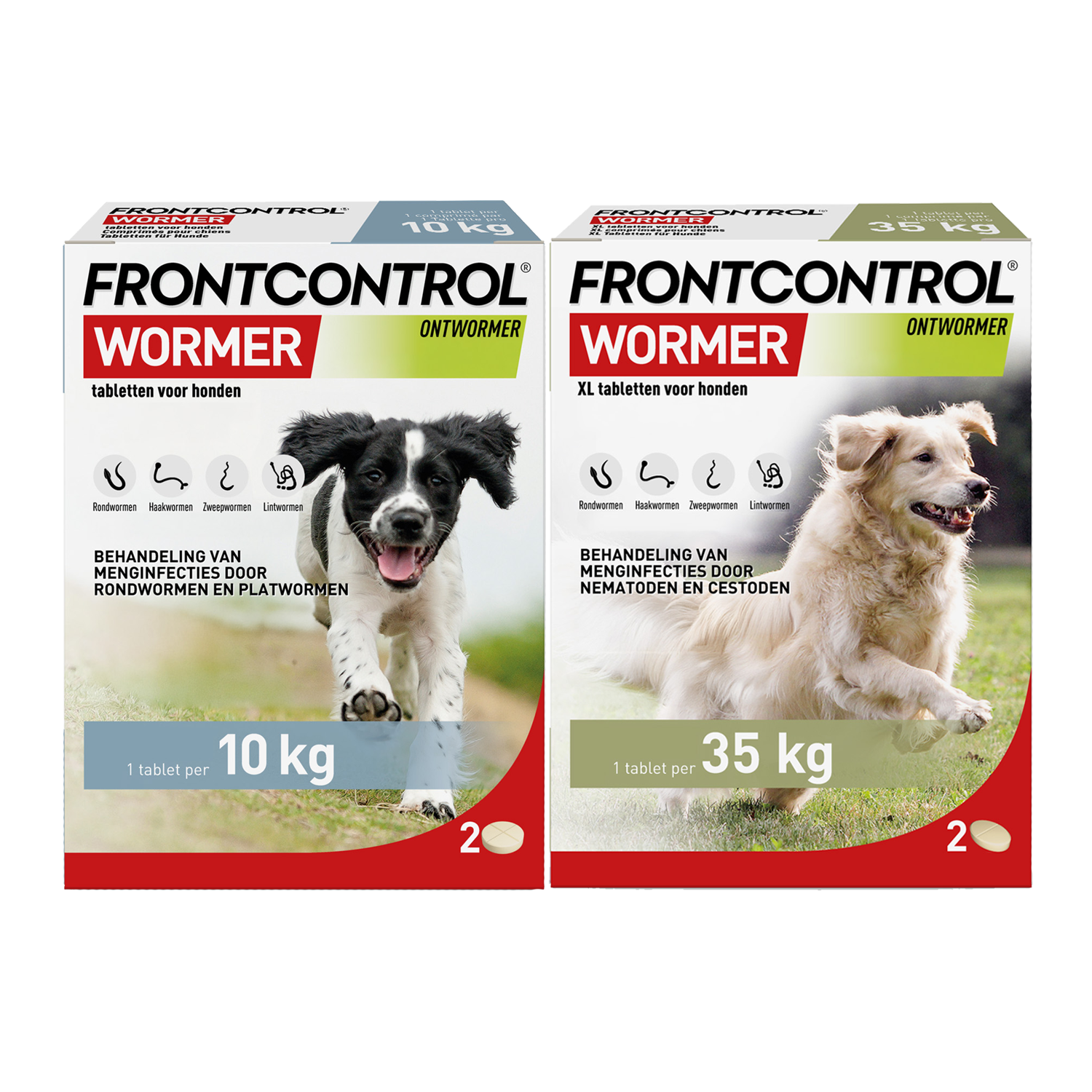 Frontcontrol Wormer Hond