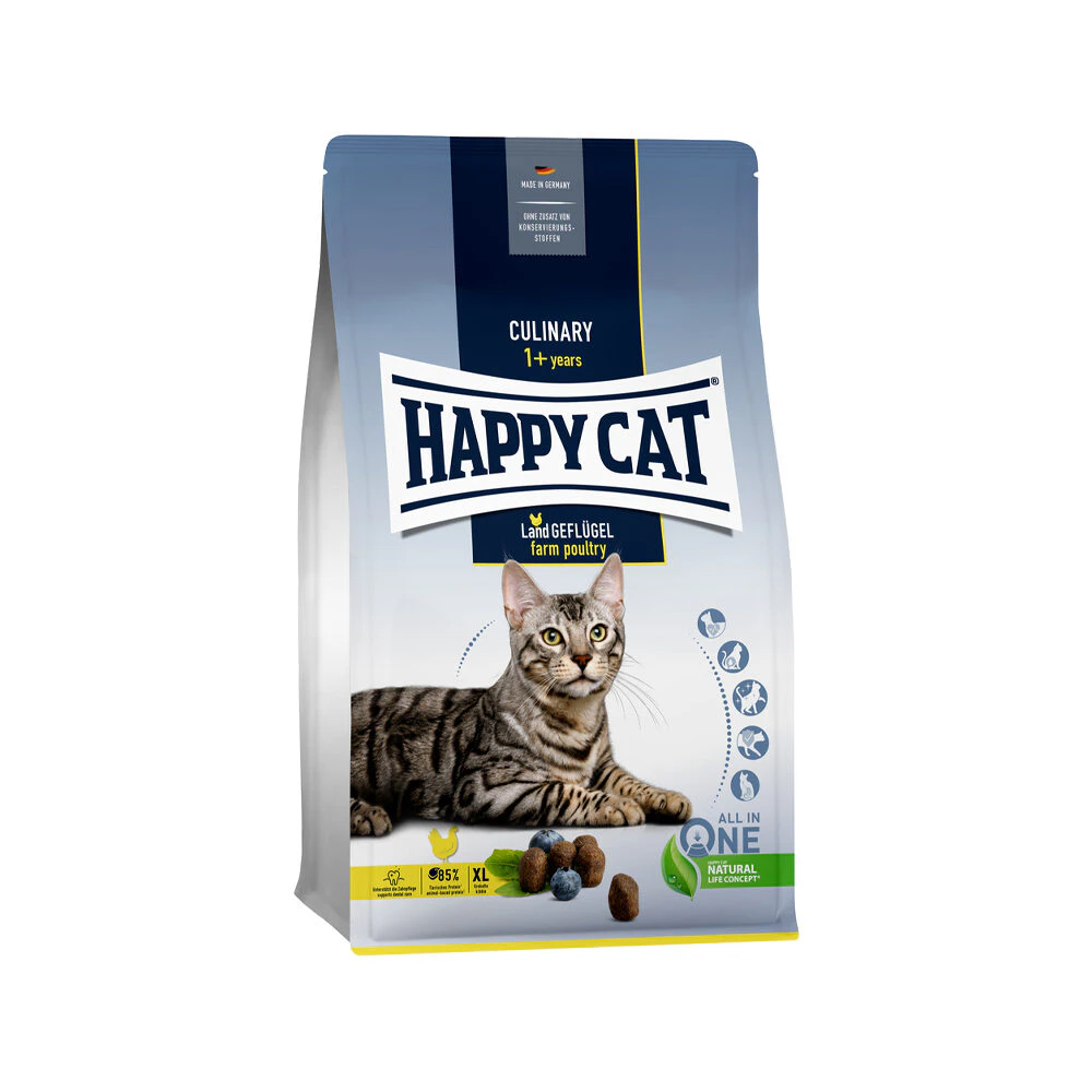 Happy Cat Culinary Adult Kattenvoer - Gevogelte - 4 kg