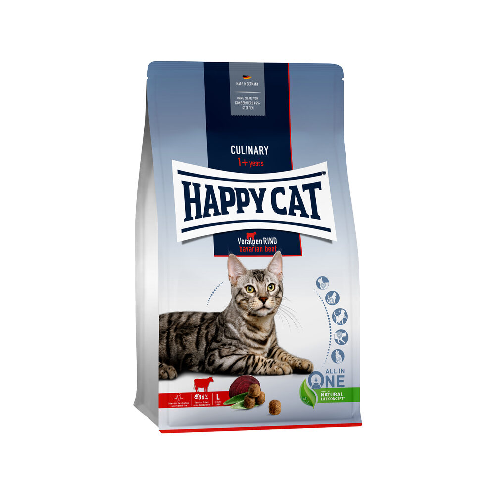Happy Cat Culinary Adult Cibo per Gatti - Manzo