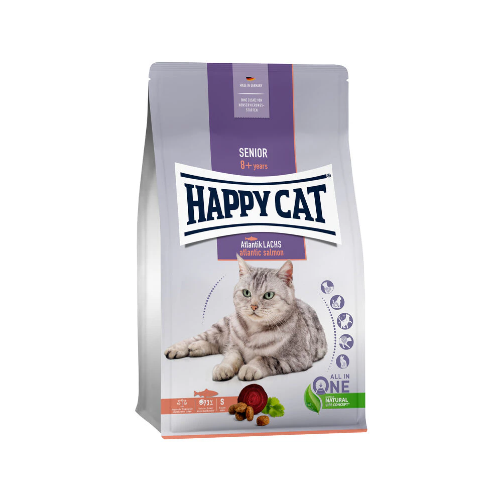 Happy Cat Senior - Lachs - 1,3 kg