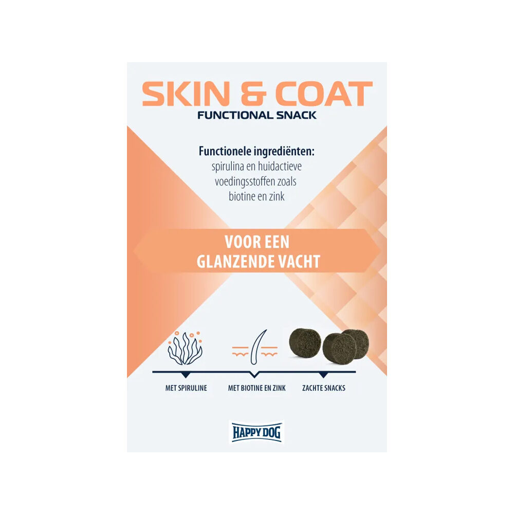 Happy Dog Care Snacks Skin & Coat