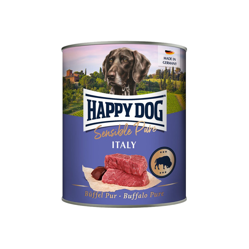 Happy Dog Compleet voer voor volwassen honden, Sensible Pure Norway (zeevis), typisch typisch, 6 x 400 g