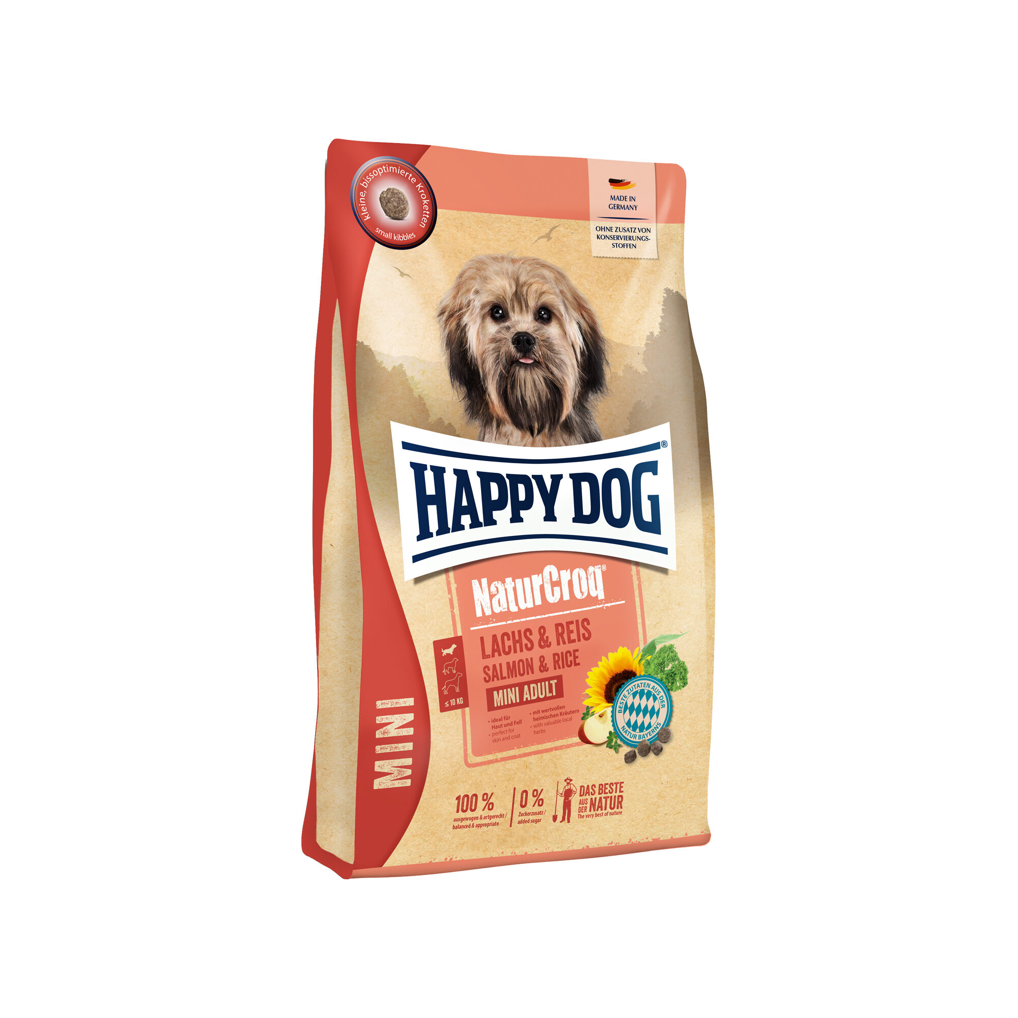 Happy Dog NaturCroq Mini Zalm & Rijst | Hond | Bestellen | Medpets.nl