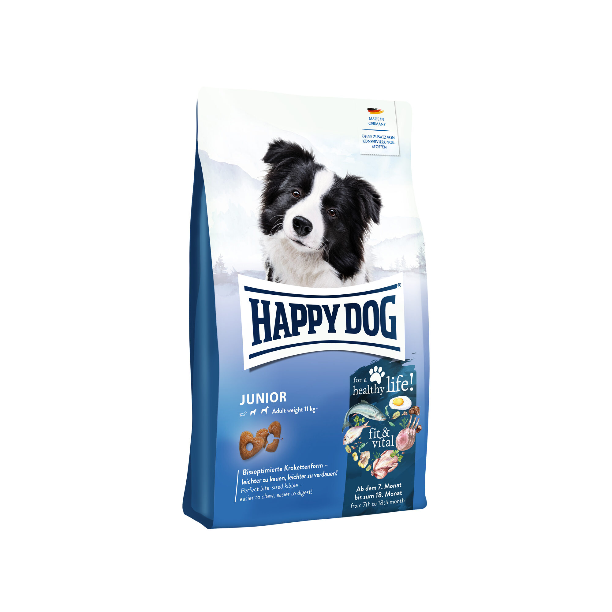 Happy Dog Supreme Young Junior Original Hundefutter - 1 Kg