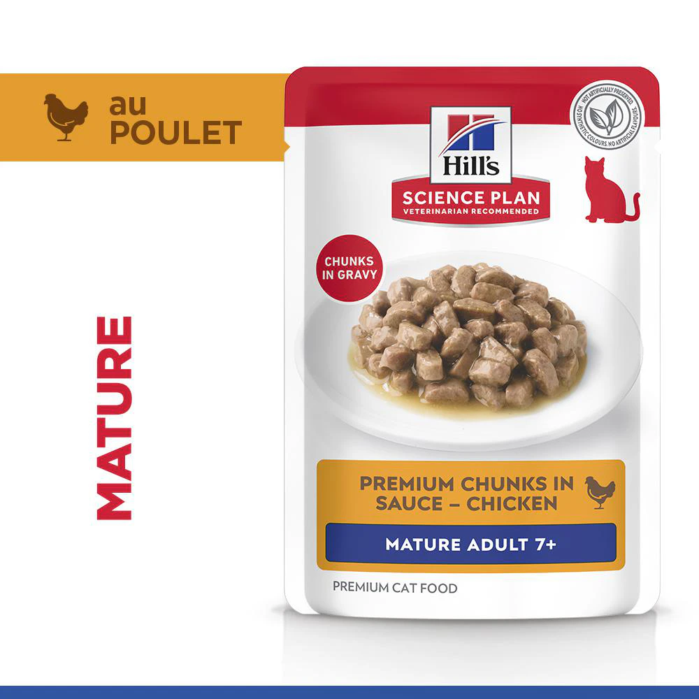Hill's Science Plan Mature Adult - Poulet - Sachet