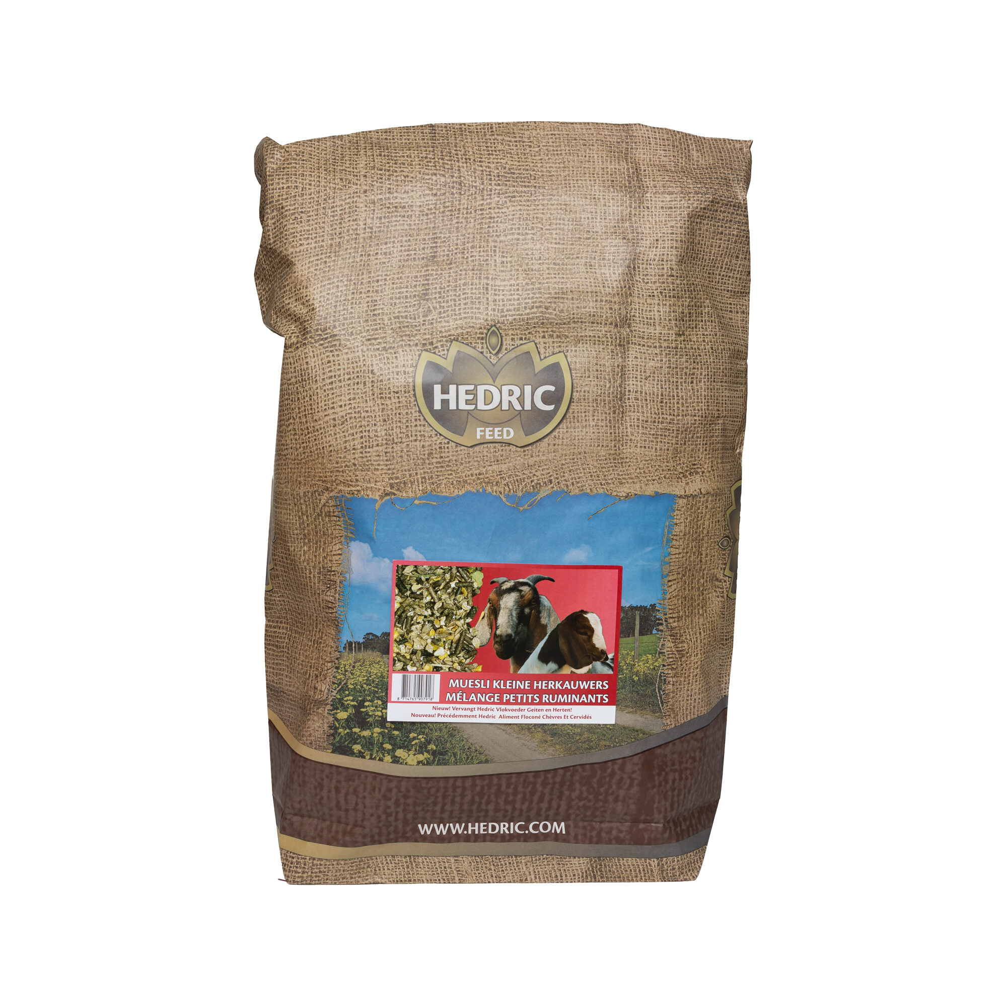 Hedric Muesli kleine herkauwers - 20 kg
