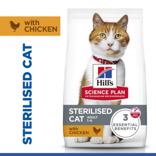 Hill's Science Plan Sterilised Cat - Adult - Chicken