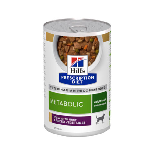 Hill's Prescription Diet - Metabolic Hondenvoer - Stoofpotje - Rund