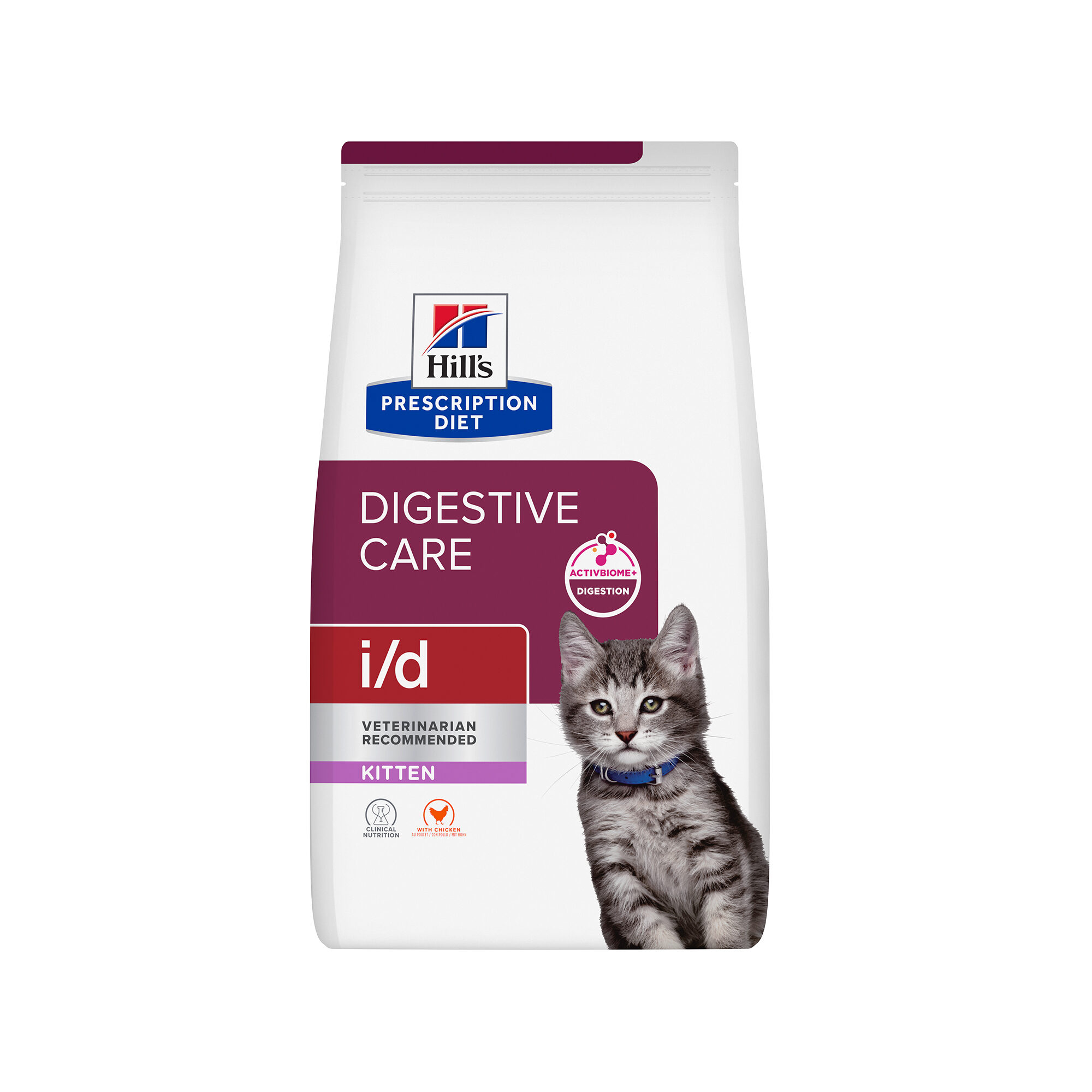 Hill's Prescription Diet Kittenvoer Droog i/d Digestive Care Kip