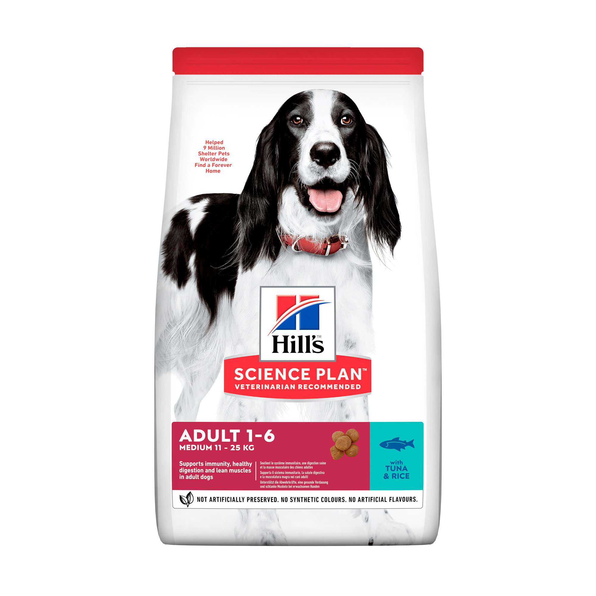Hill's Science Plan Advanced Fitness Adult Medium Hundefutter - Thunfisch & Reis