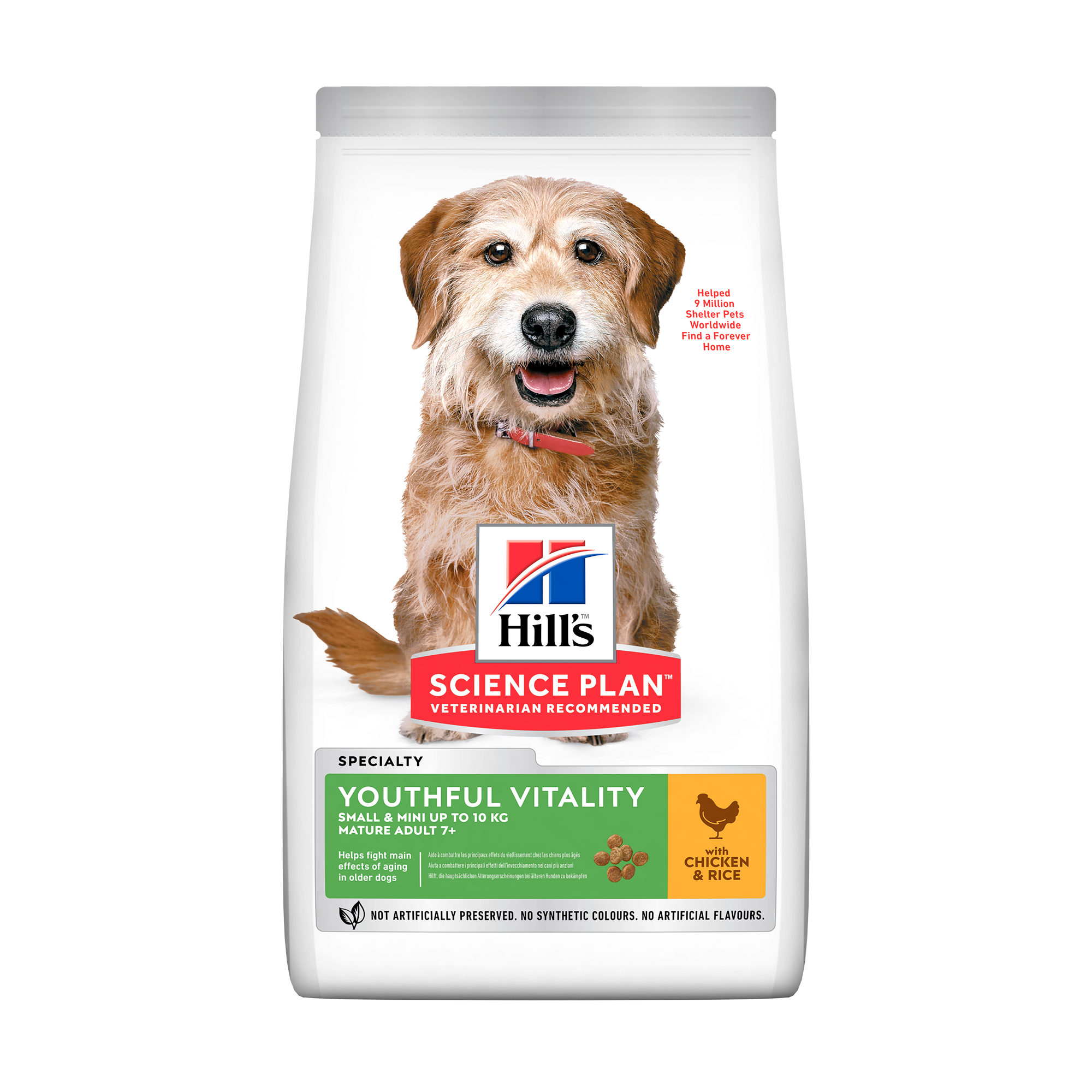Hills Science Plan - Canine - Senior Vitality Small & Miniature Hundefutter - 6 kg