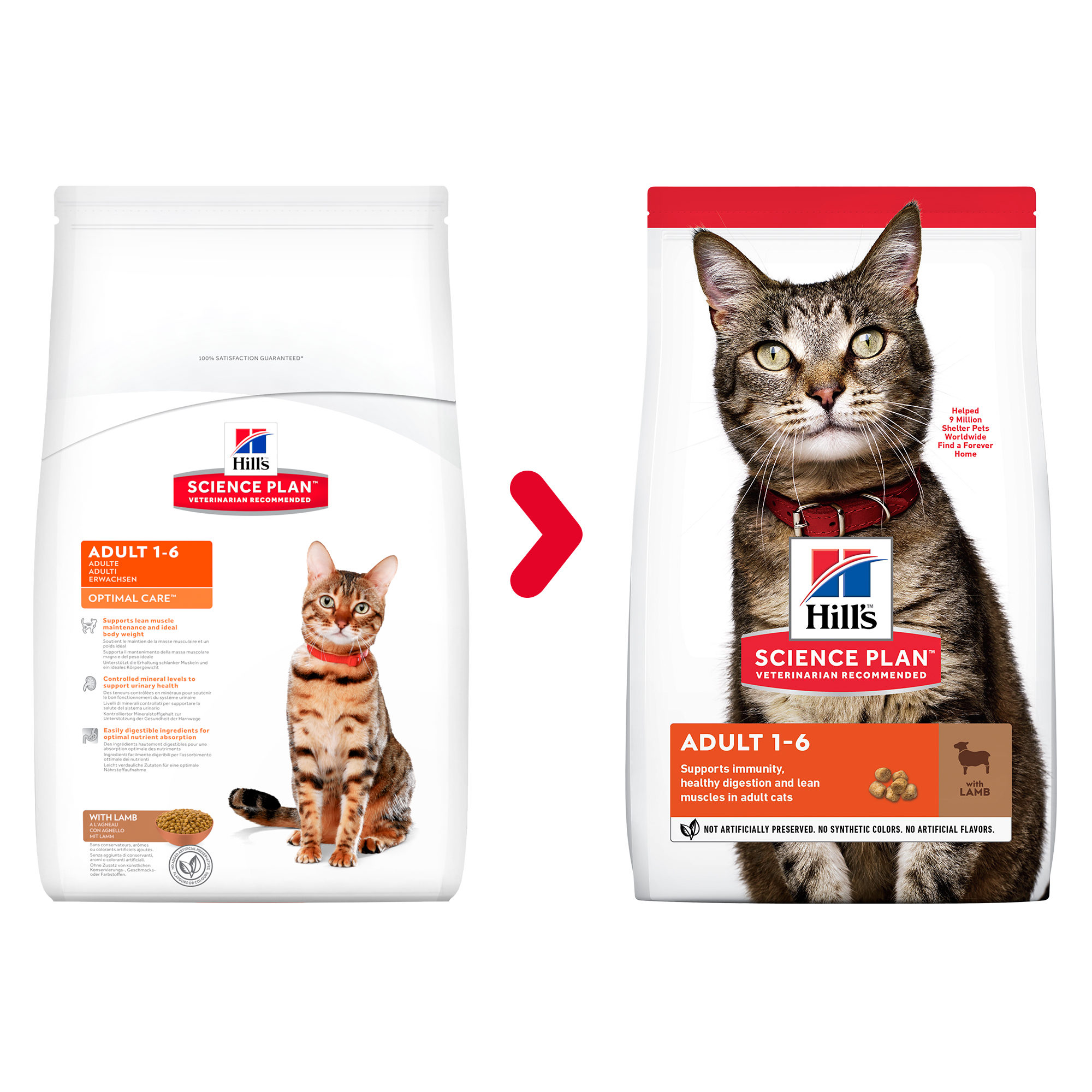 Hill's Science Plan Adult Kattefoder - Lam & Ris