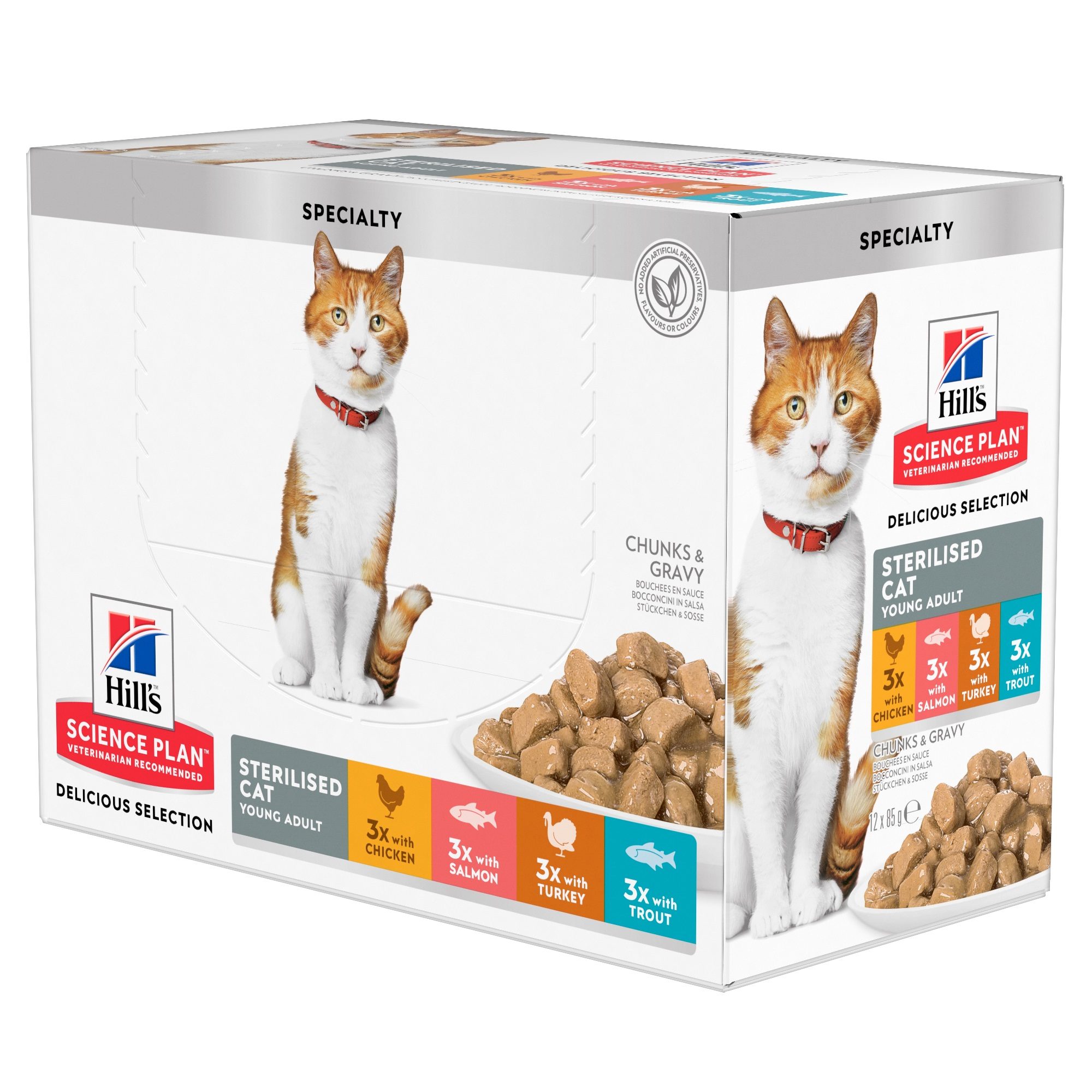 Hill's Science Plan - Sterilised Cat Adult - Multipack